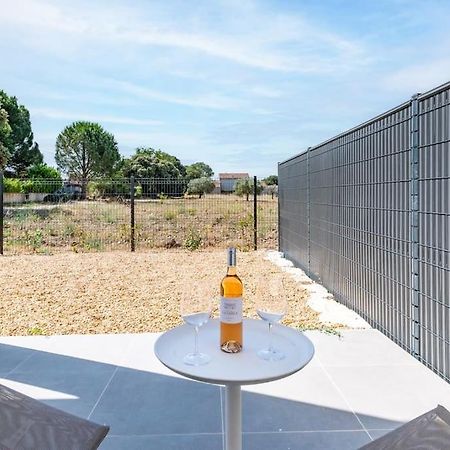 ☆ Blue Provencal Appartement ☆ Morieres-les-Avignon Buitenkant foto