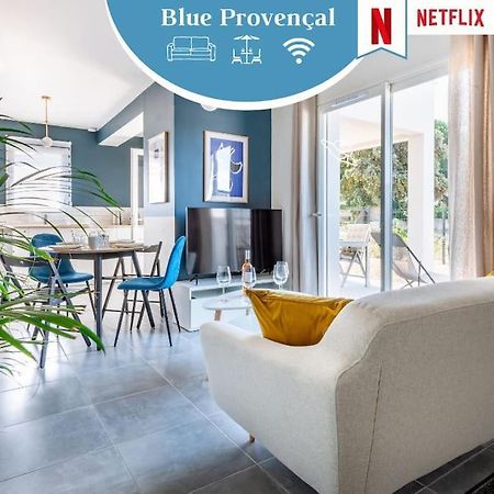 ☆ Blue Provencal Appartement ☆ Morieres-les-Avignon Buitenkant foto