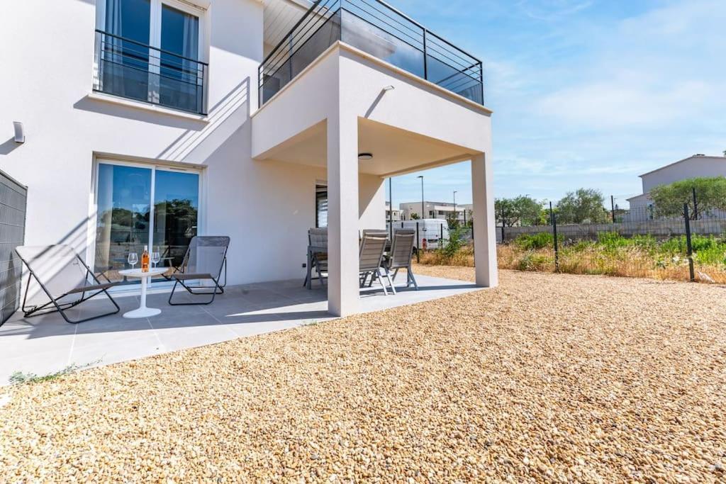 ☆ Blue Provencal Appartement ☆ Morieres-les-Avignon Buitenkant foto
