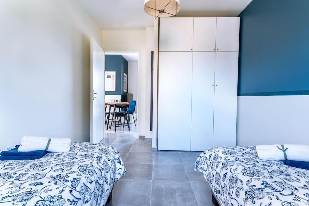 ☆ Blue Provencal Appartement ☆ Morieres-les-Avignon Buitenkant foto